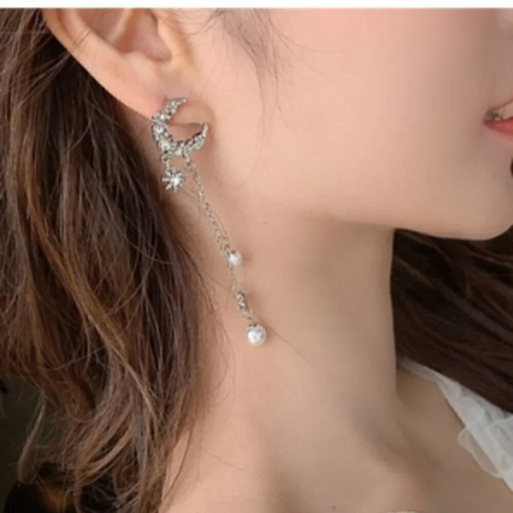 Moon & Styar crystal earrings gypsy jewelry